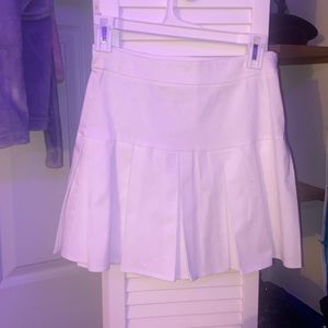 Cute white tennis skirt. Never worn. Great condition